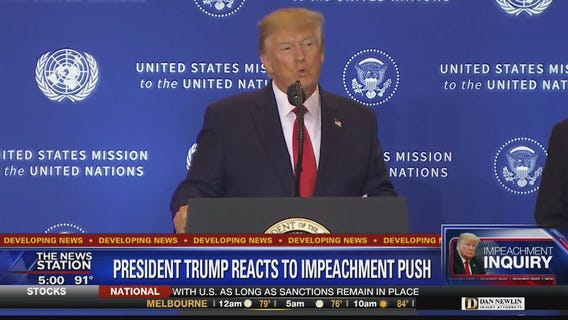 Washington plunges into Trump impeachment investigation