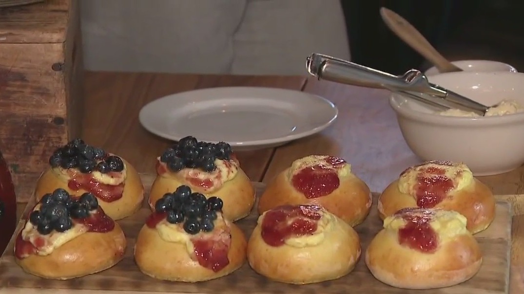 Fourth of July locally-sourced kolaches