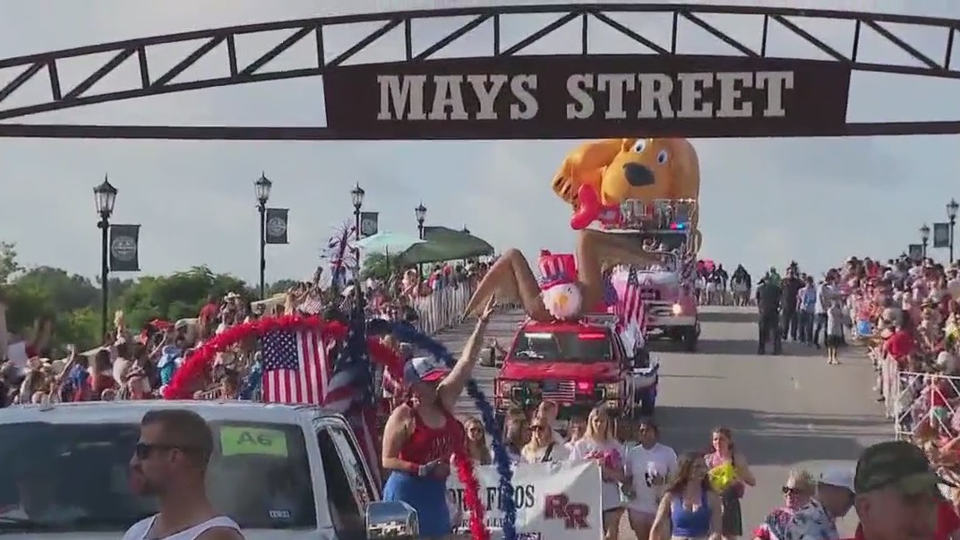 Round Rock July 4th parade celebration