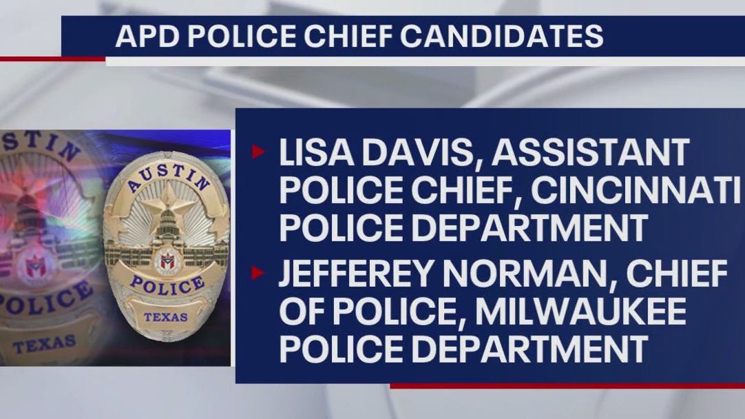 Austin police chief finalists announced