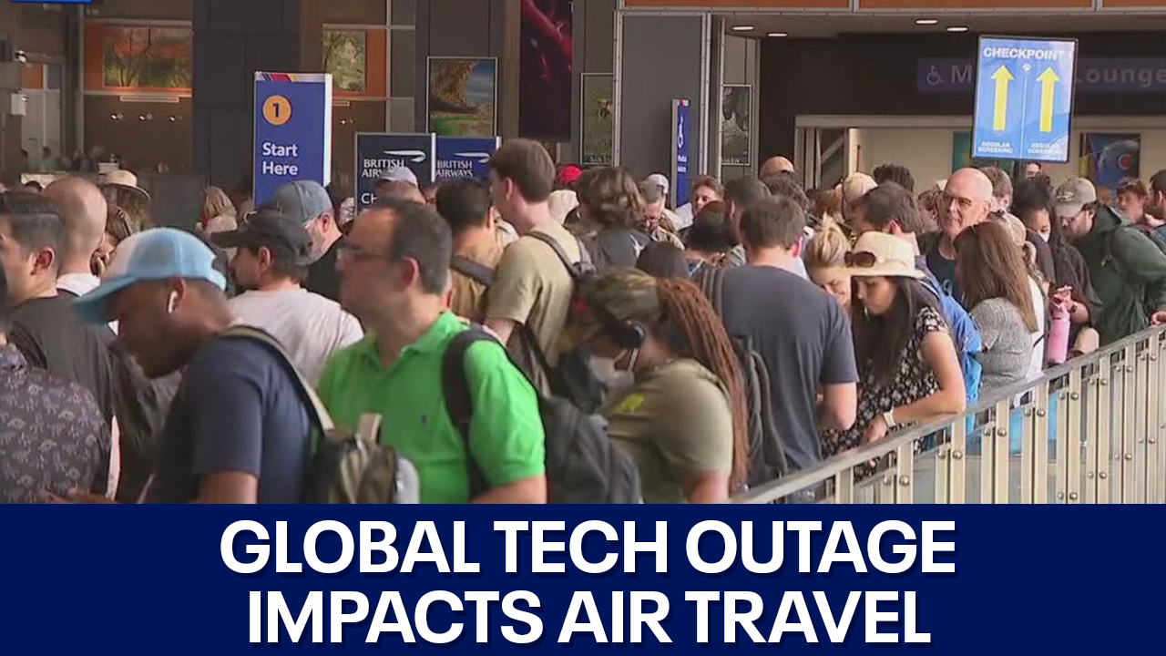 Global tech outage impacts air travel