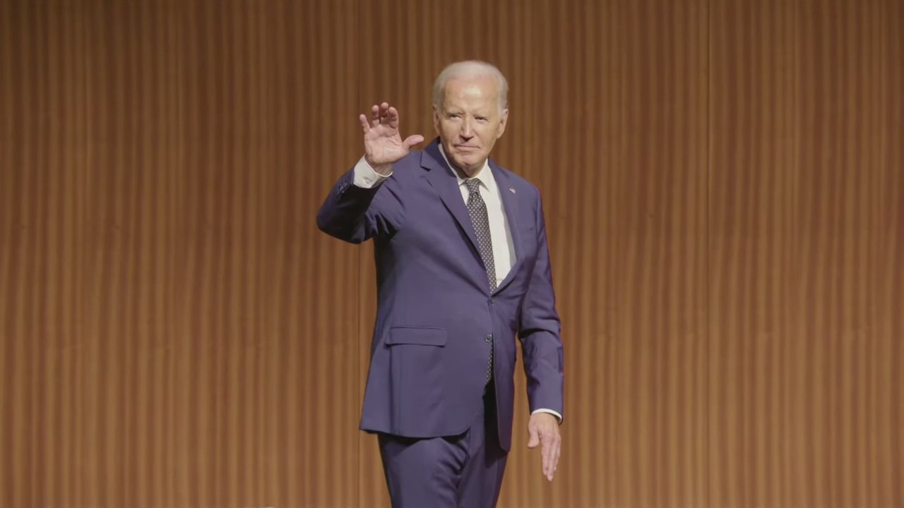 President Biden speaks at LBJ Library