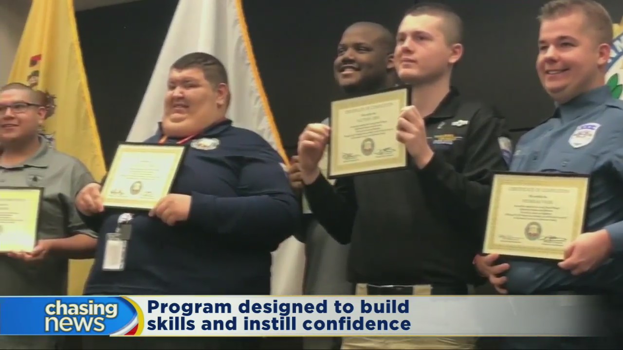 Cadets with special needs complete police training