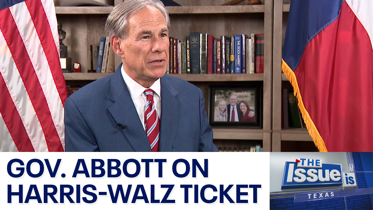 Gov. Abbott on Harris-Walz ticket