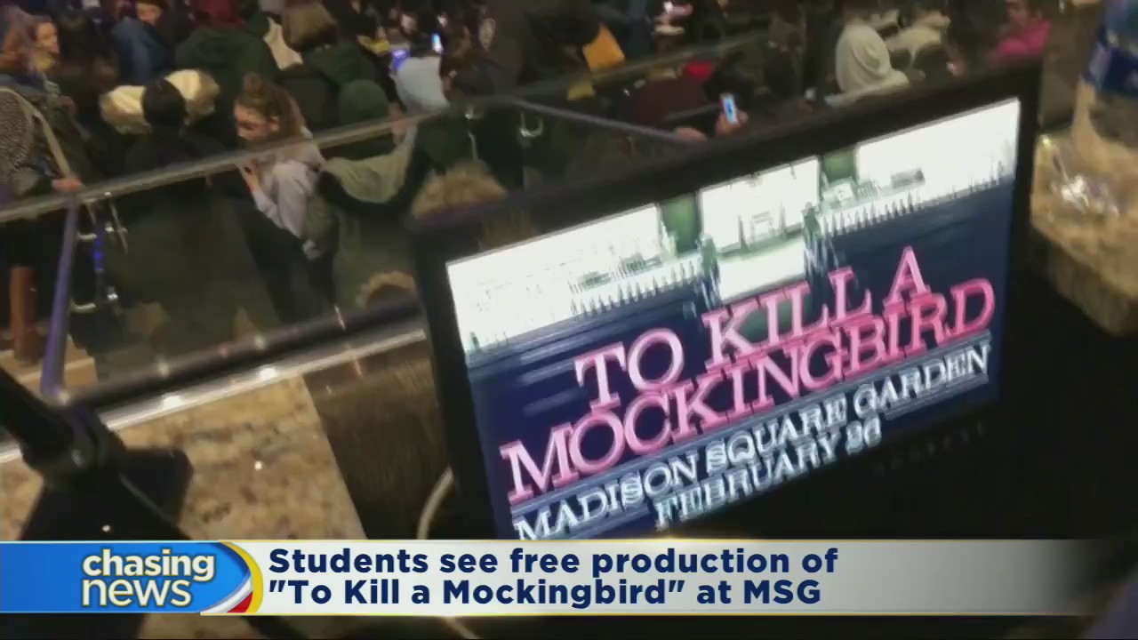 NYC students see free production of "To Kill a Mockingbird" at MSG