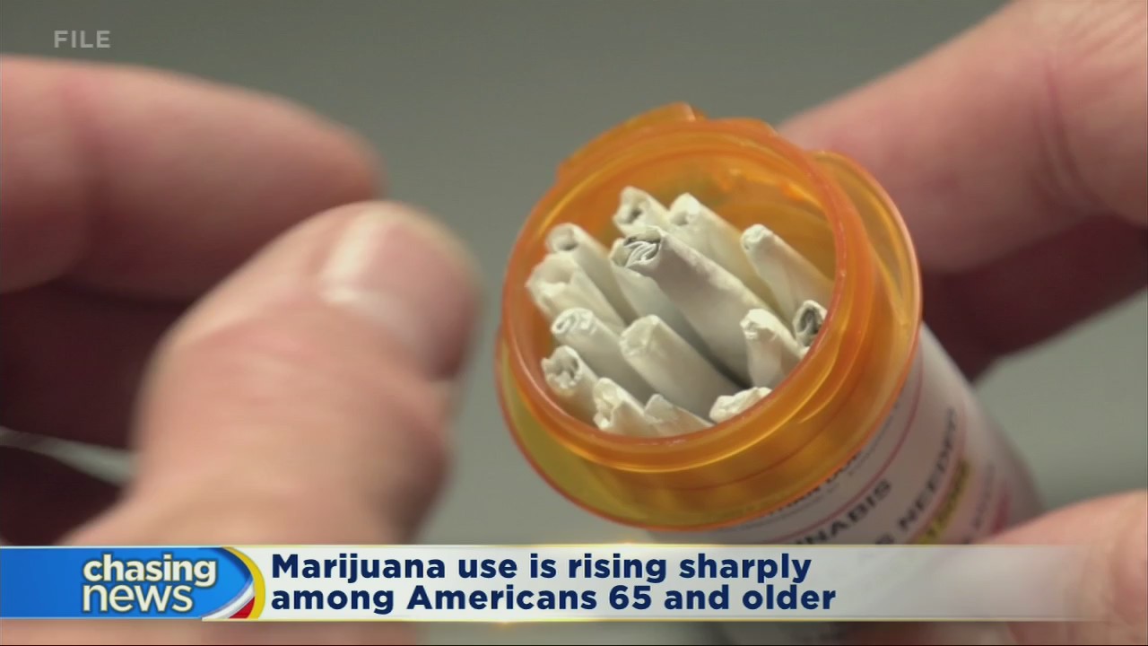 Marijuana use is rising sharply among Americans 65 and older