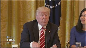Trump says he did not tape Comey
