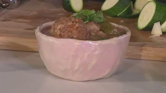 Albondigas soup recipe from Tierra Neubaum