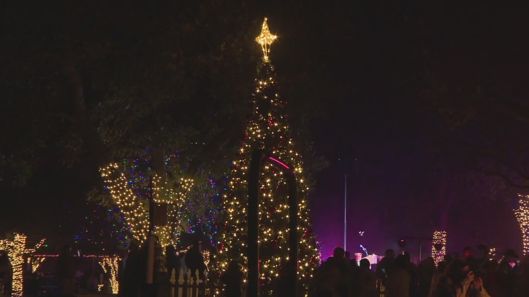 Bastrop River of Lights event