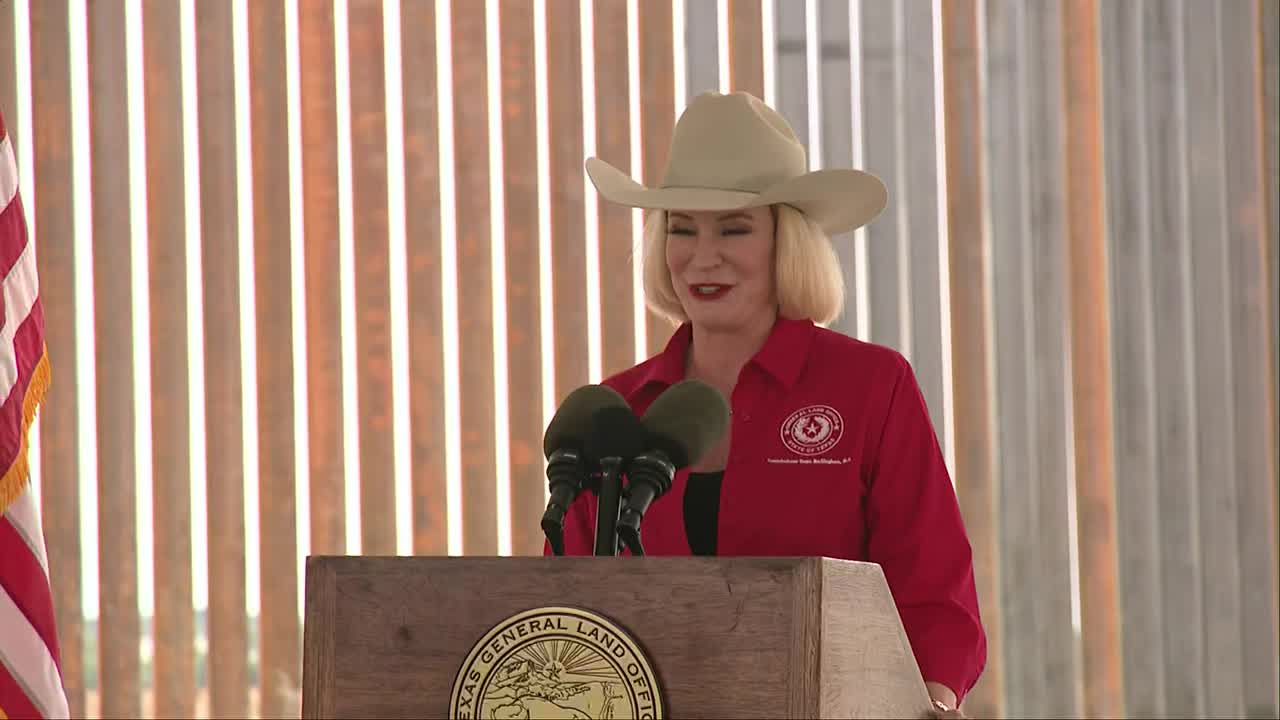 TX Border Wall Construction Kick-Off: FULL EVENT
