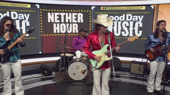 Nether Hour performs in FOX 7 Austin studios