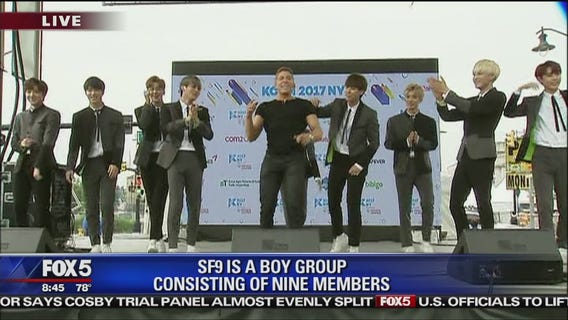 KCON Pop Group SF9 Performs