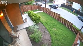 VIDEO: Footage of Armstrong's car near crime scene