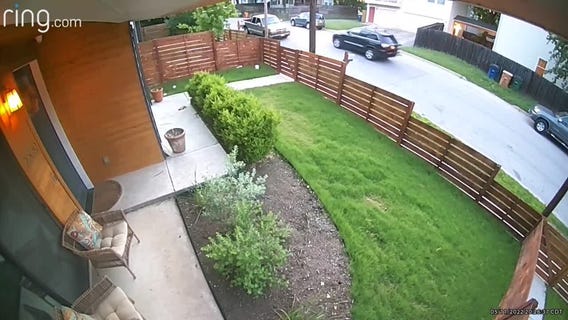 VIDEO: Footage of Armstrong's car near crime scene