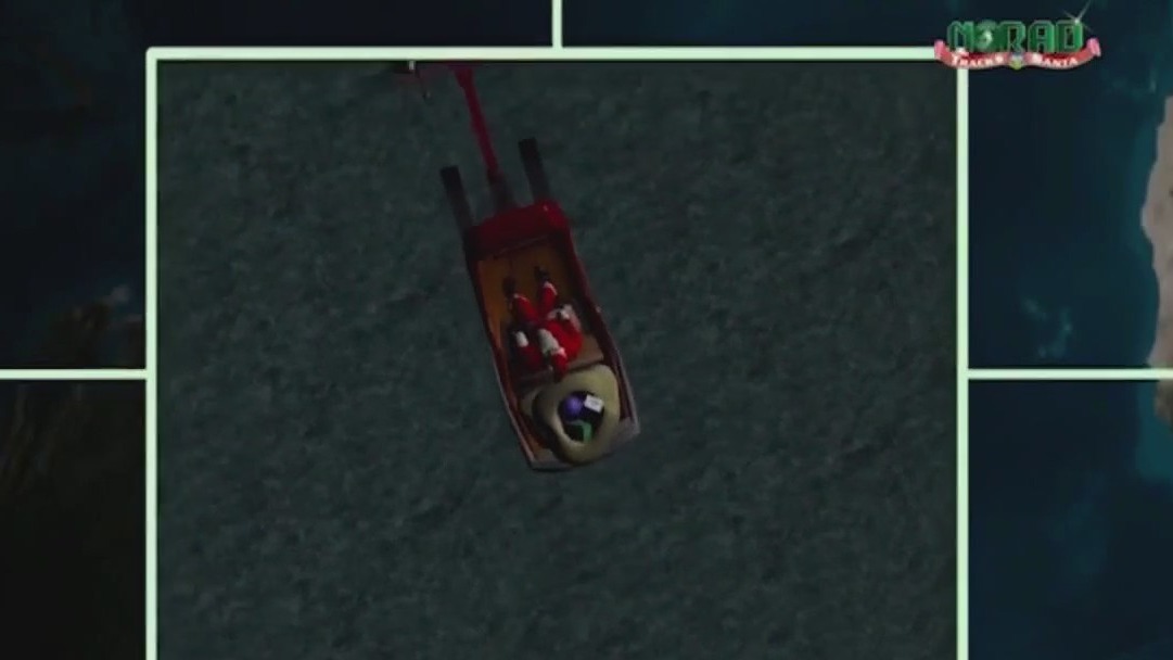 NORAD Santa tracker up and running