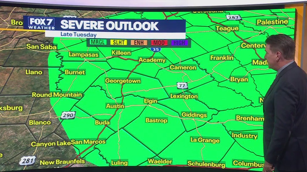 Austin weather: Will we have a wet Christmas?