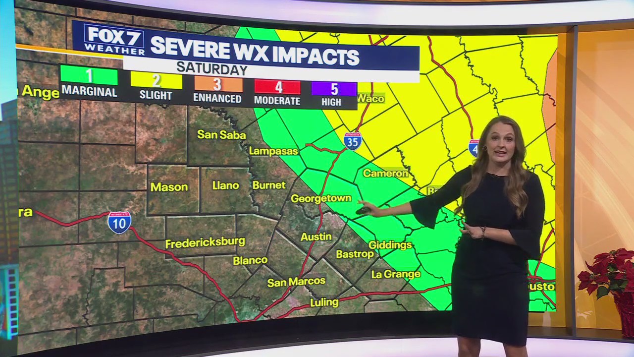 Austin Weather: Severe Storms Possible