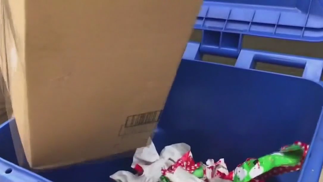 Recycling holiday waste