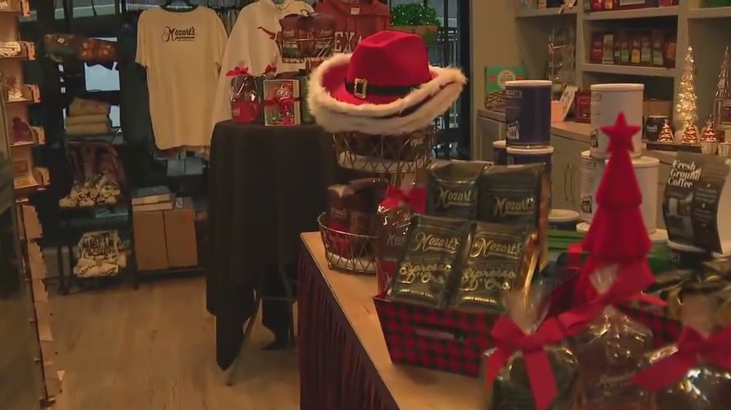 Mozart's Coffee Roasters celebrates Christmas