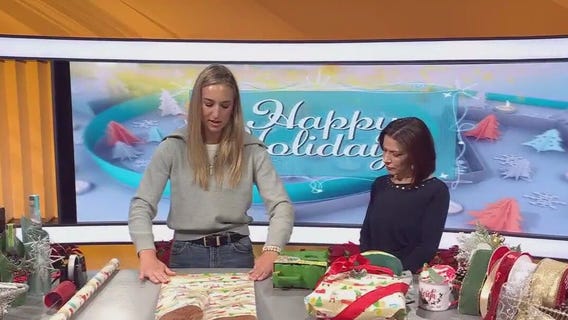 Wrapping odd shaped gifts