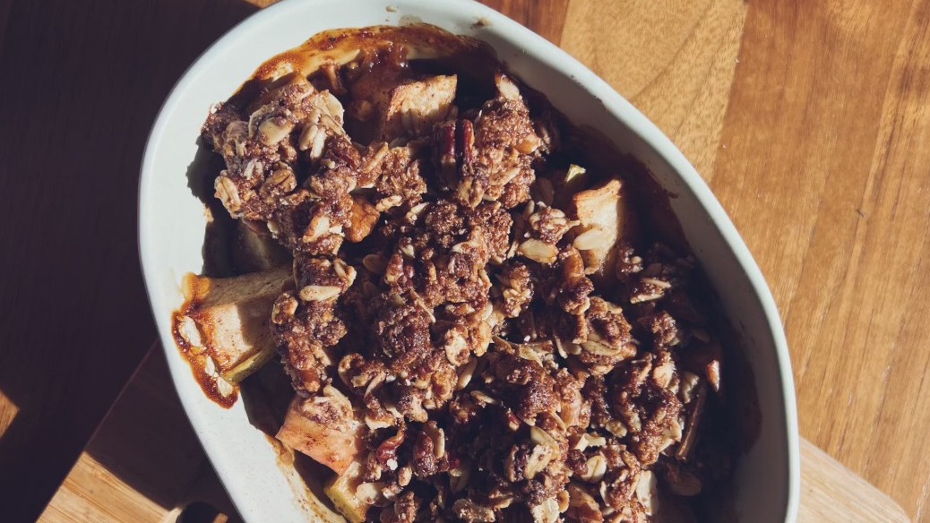 Apple crisp recipe: Tierra's Texas