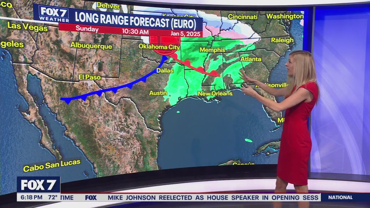 Austin weather: Cold front coming