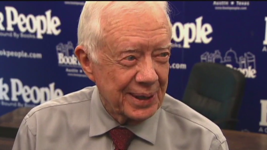 A look back: Jimmy Carter visits Austin in 2014