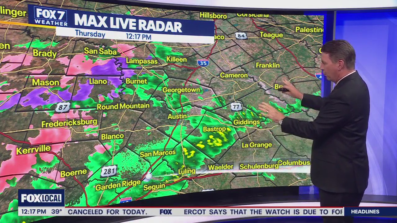 Austin weather: Hill Country Winter Weather Advisory