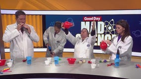Balloon challenges with Mad Science
