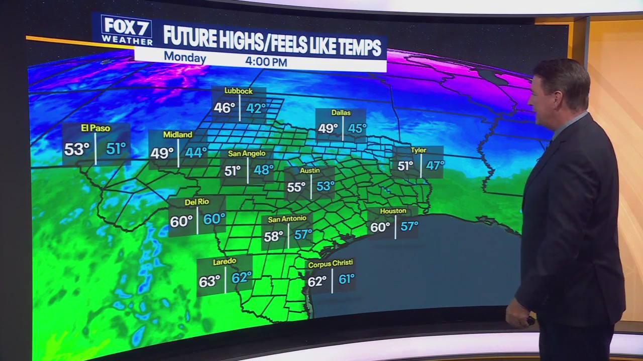 Austin weather: Cold days and chilly nights
