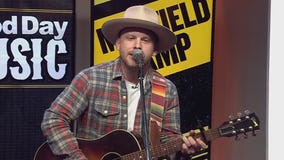 Maxfield Camp performs in FOX 7 Austin studios