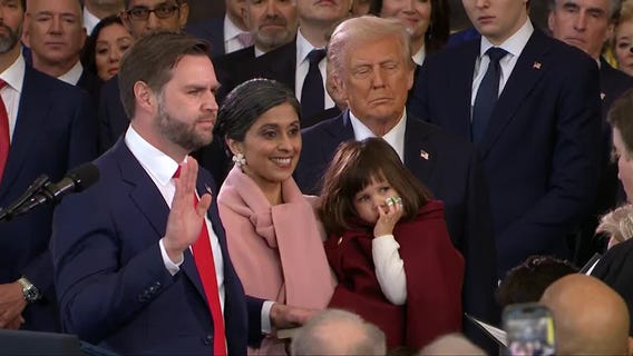 JD Vance sworn-in as vice president