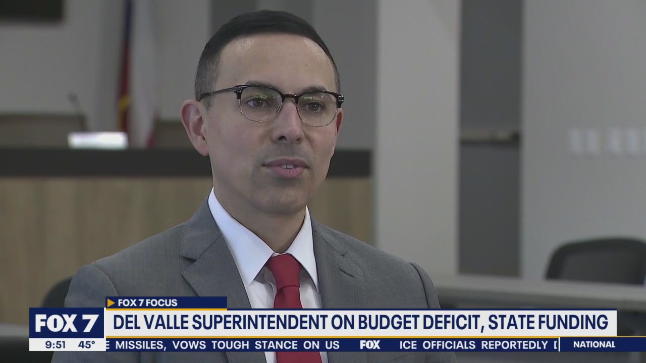 Del Valle Superintendent on budget deficit, state funding
