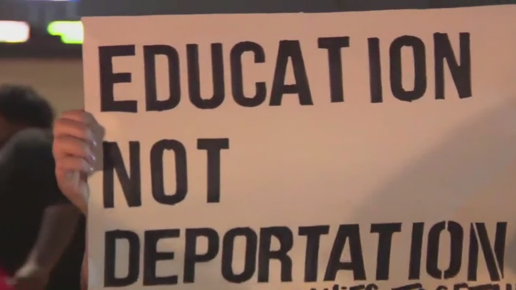 North Austin protest against ICE raids