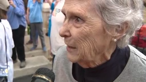 Austin anti-Trump protesters speak: RAW