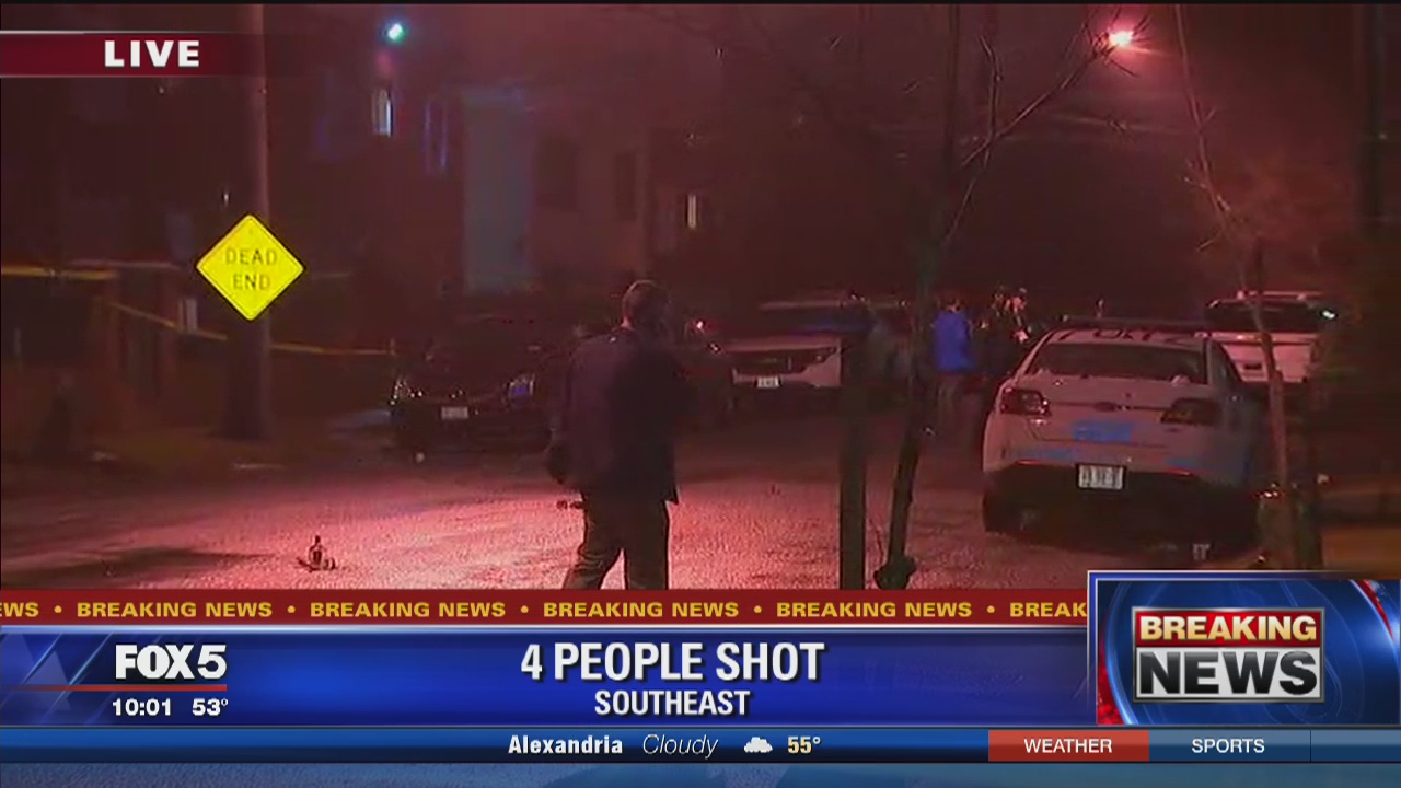 4 shot in Southeast DC | FOX 5 DC