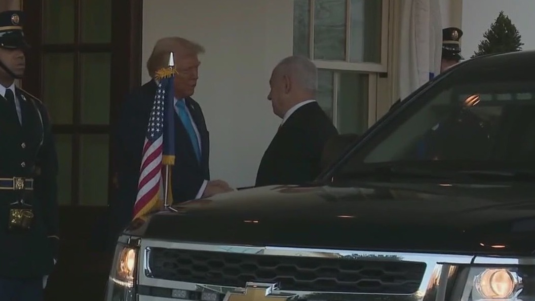 Trump, Netanyahu meet at White House