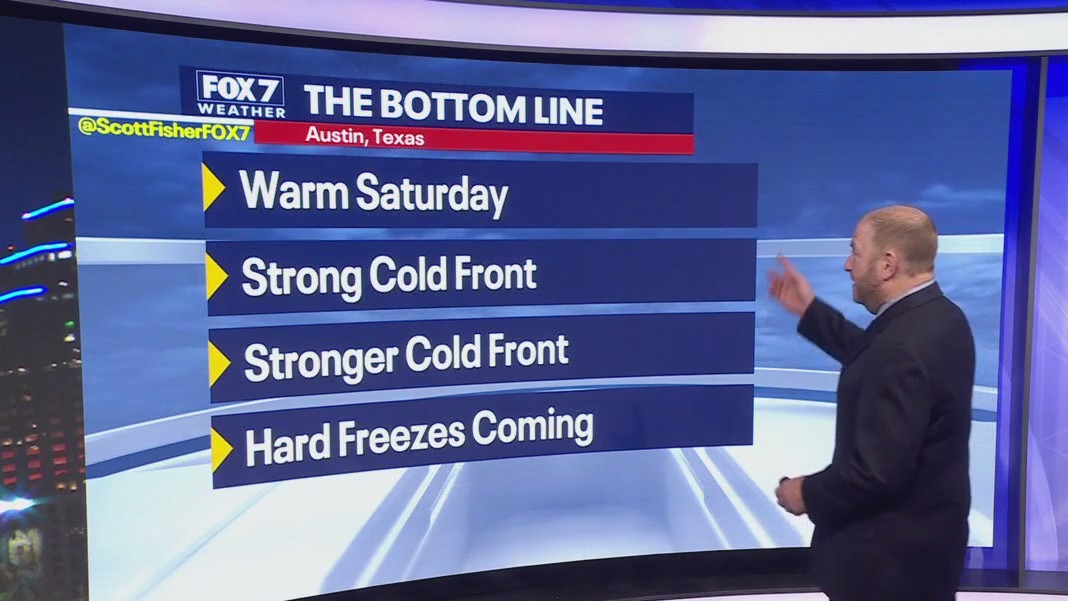 Austin weather: Cold fronts coming