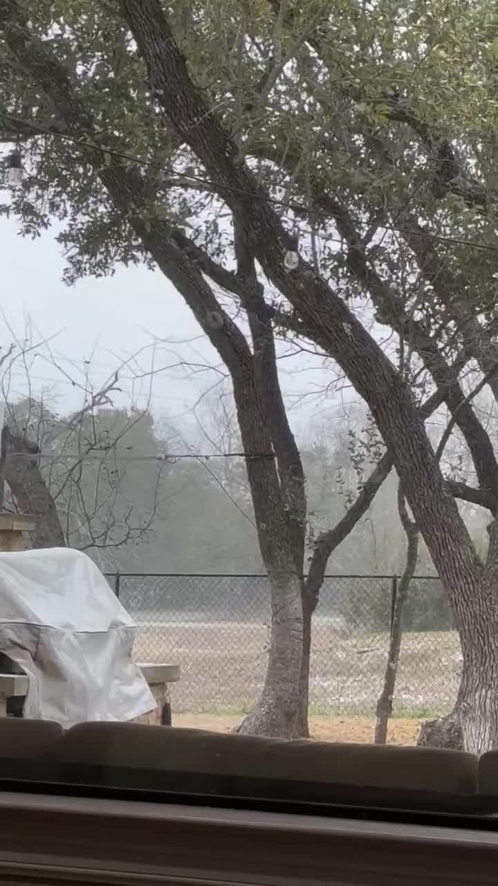 Austin weather: Snow in Liberty Hill