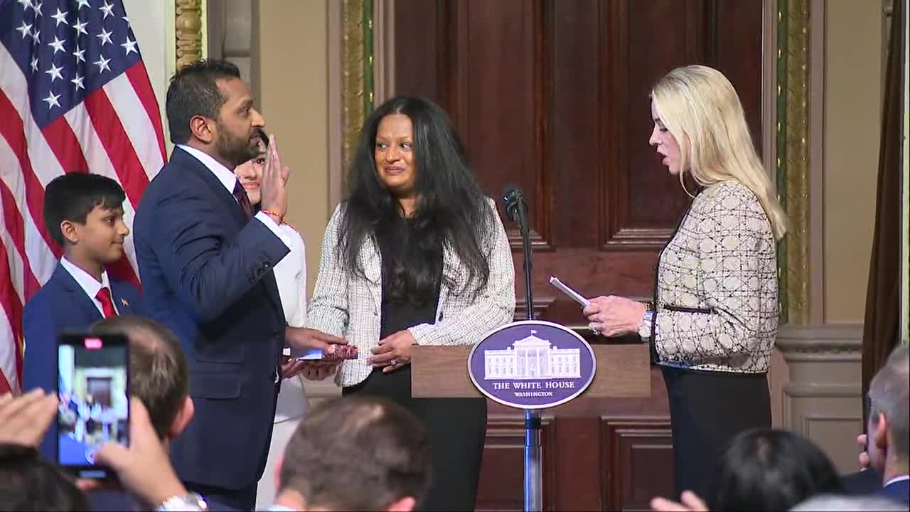 FBI director Kash Patel sworn-in: FULL CEREMONY