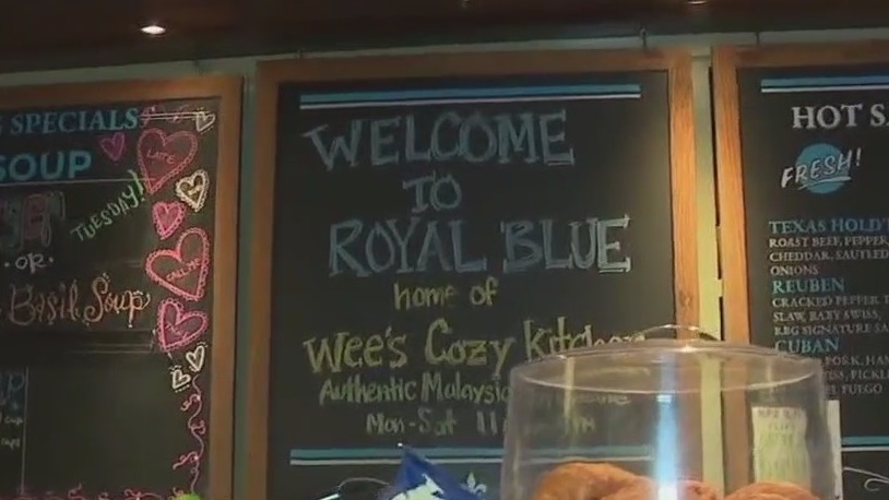 Local vendors at Royal Blue Grocery