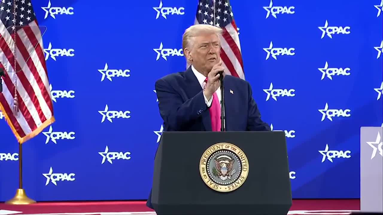 Donald Trump at CPAC 2025: FULL SPEECH