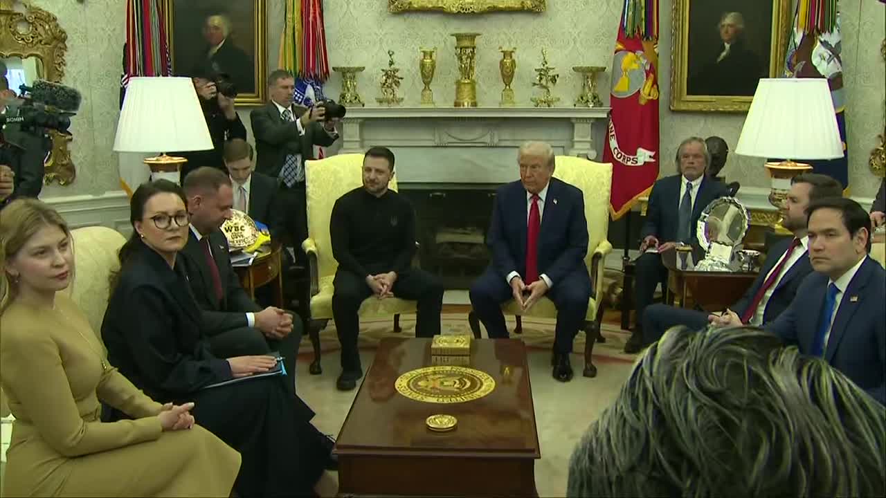 Trump, Zelensky, Vance shouting match: FULL MEETING