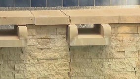 Concrete cancer at pool in Bee Cave