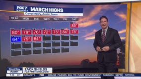 Austin weather: Warming trend continues