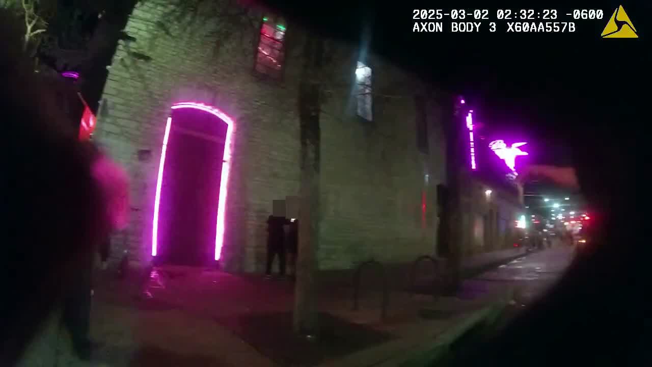 VIDEO: Body cam footage of 6th St. incident