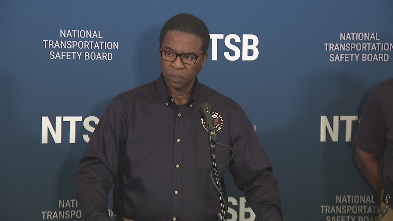 NTSB provides update on multi-vehicle crash: full video