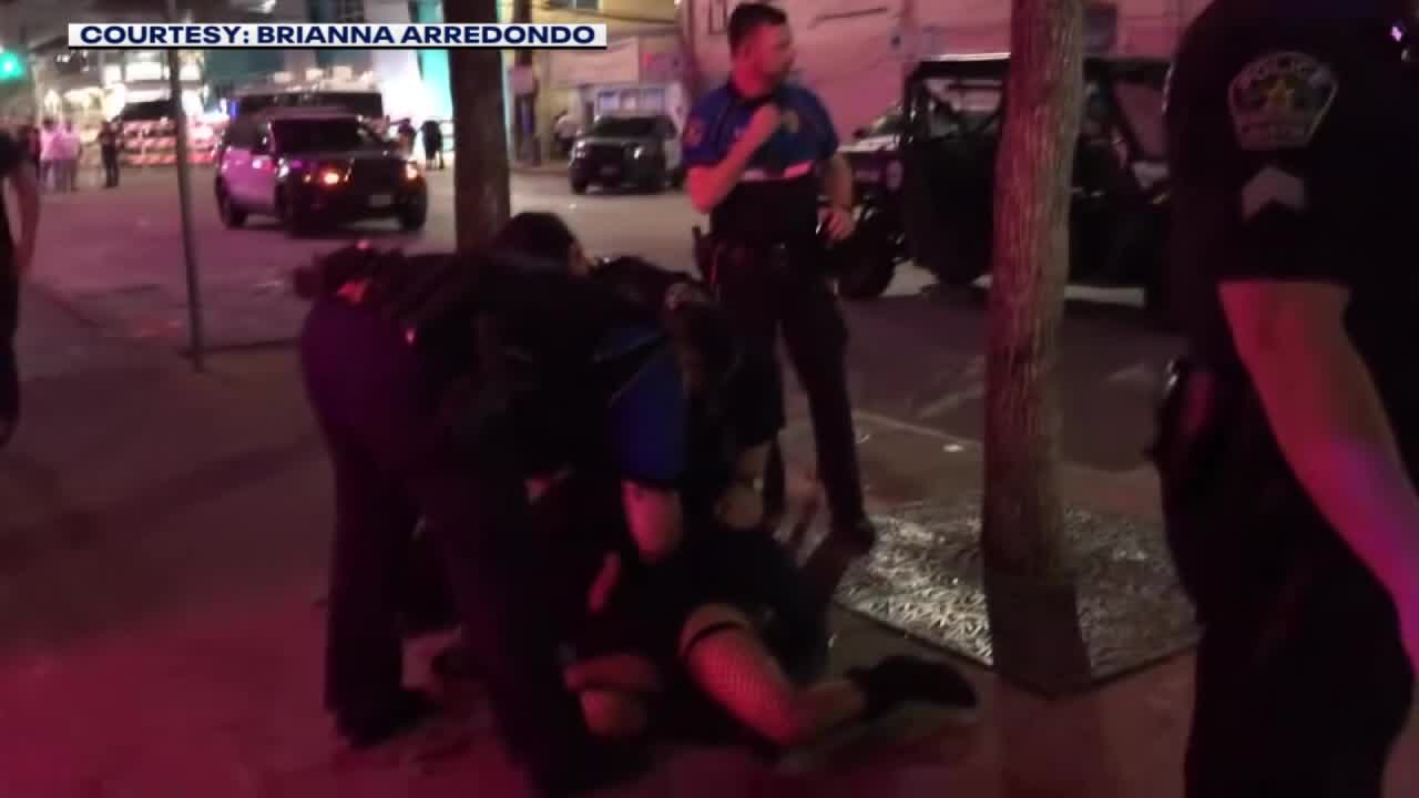 VIDEO: Witness video from 6th St. incident