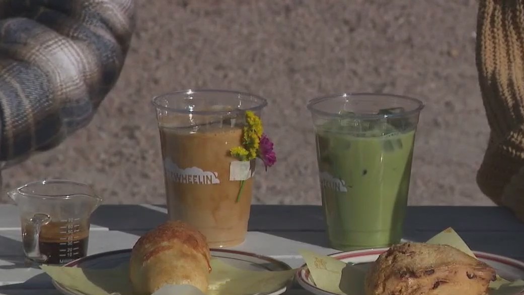 Freewheelin' Coffee Spring menu