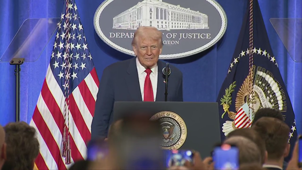 Pres. Donald Trump Speech to DOJ: FULL